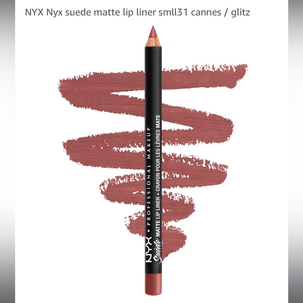 NYX Suede Matte Lip Liner - Rich Mauve